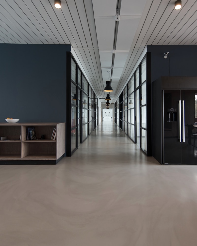 Office build-out interior, Midtown Atlanta